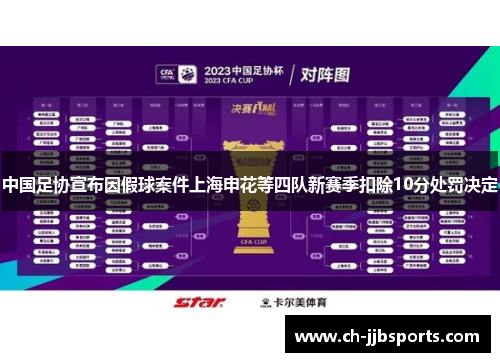 中国足协宣布因假球案件上海申花等四队新赛季扣除10分处罚决定